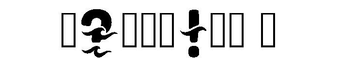 Yew Regular Font OTHER CHARS