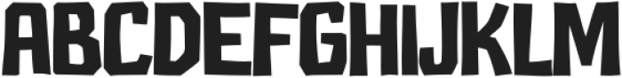 YESTER Regular otf (400) Font LOWERCASE