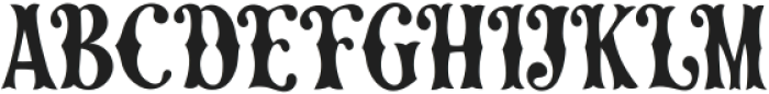 Ye Olde Towne otf (400) Font UPPERCASE