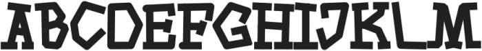 YearZero Bold otf (700) Font LOWERCASE