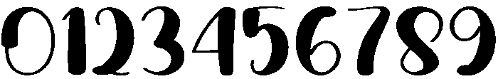 Yearly Regular otf (400) Font OTHER CHARS