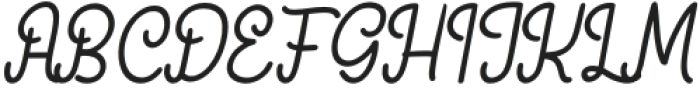 Yearlys otf (400) Font UPPERCASE