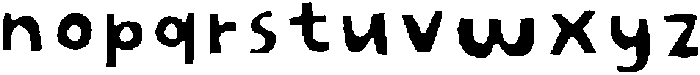 Yellow Day Inside otf (400) Font LOWERCASE