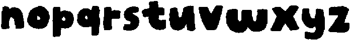 Yellow Day Regular otf (400) Font LOWERCASE