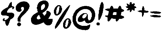 Yellow Hook otf (400) Font OTHER CHARS