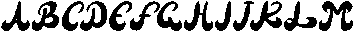 Yellow Hook otf (400) Font UPPERCASE