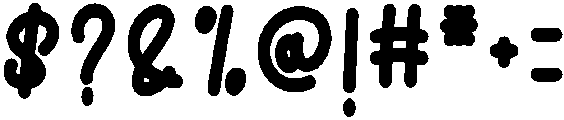 Yellow Regular otf (400) Font OTHER CHARS