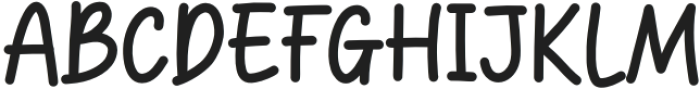 YellowRubyRegular otf (400) Font UPPERCASE