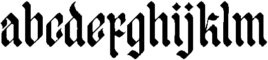 Yeremia otf (400) FONT