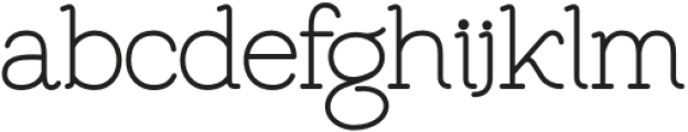 Yeriflog-Regular otf (400) Font LOWERCASE