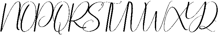 Yesterday Regular otf (400) Font UPPERCASE