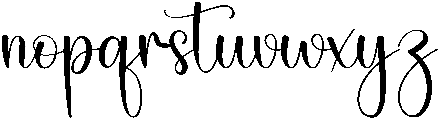 Yesterday Regular otf (400) Font LOWERCASE