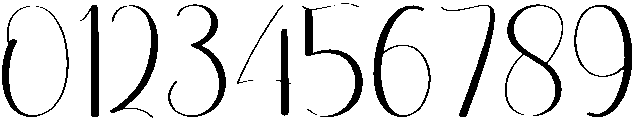 Yesterday Regular otf (400) Font OTHER CHARS