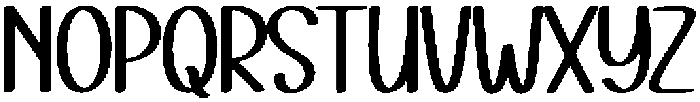 Yesterday Regular otf (400) Font UPPERCASE