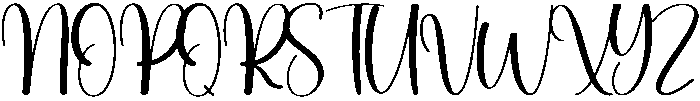 Yesterday Regular otf (400) Font UPPERCASE