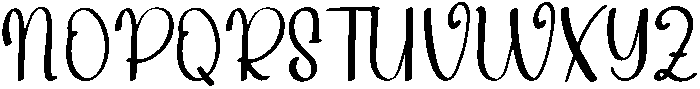 Yesterday Regular otf (400) Font UPPERCASE