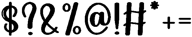 Yesterday Regular otf (400) Font OTHER CHARS