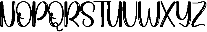 Yesterday Regular otf (400) Font UPPERCASE