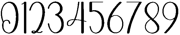 Yesterday Regular otf (400) Font OTHER CHARS