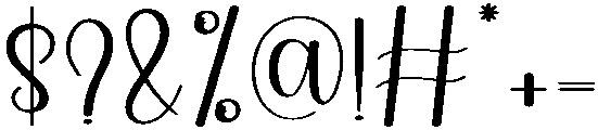 Yesterday Regular otf (400) Font OTHER CHARS