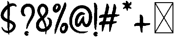 Yesterday-Regular otf (400) Font OTHER CHARS
