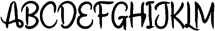 Yesterday-Regular otf (400) Font UPPERCASE