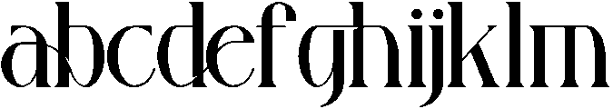 yesterday otf (400) FONT