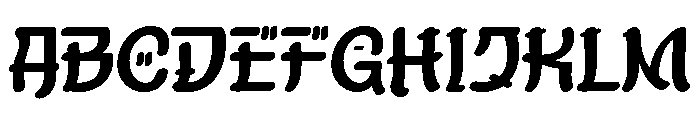 YEKOWtrial Regular Font UPPERCASE