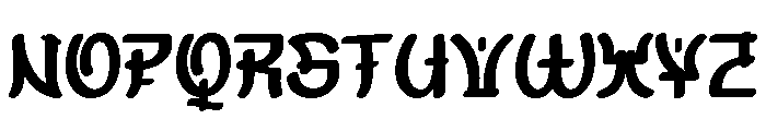 YEKOWtrial Regular Font UPPERCASE