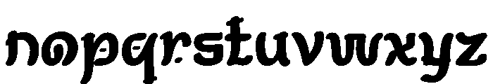 YEKOWtrial Regular Font LOWERCASE