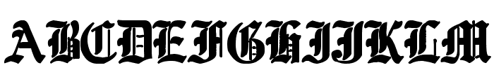 Ye Old Shire Font LOWERCASE
