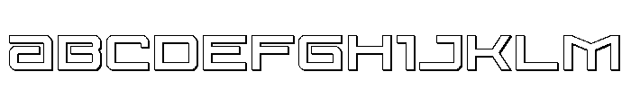 Year One 3D Font UPPERCASE
