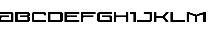 Year One Expanded Font UPPERCASE