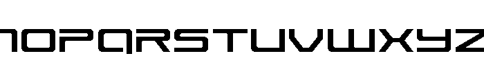 Year One Expanded Font LOWERCASE