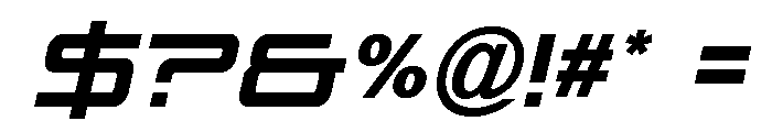 Year One Italic Font OTHER CHARS