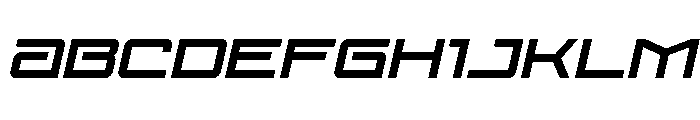Year One Italic Font UPPERCASE