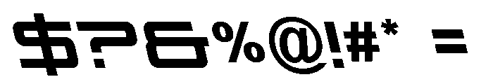Year One Leftalic Font OTHER CHARS