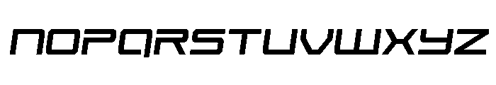 Year One Semi-Italic Font LOWERCASE
