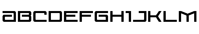 Year One Spaced Font UPPERCASE