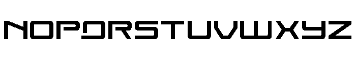 Year One Spaced Font UPPERCASE