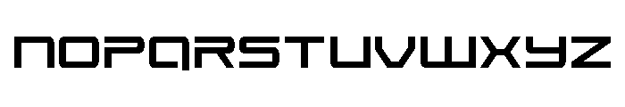 Year One Spaced Font LOWERCASE