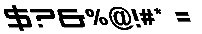 Year One Super-Leftalic Font OTHER CHARS