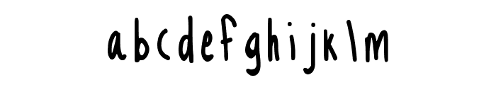 Yeet Regular Font LOWERCASE