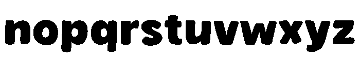 Yellow Banana Font LOWERCASE