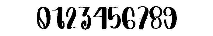 Yellow Mango Font OTHER CHARS
