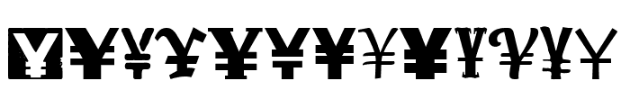 Yen Salad Font LOWERCASE