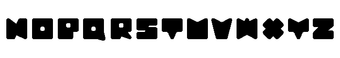 YeniUmut Bold Font LOWERCASE