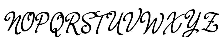 Yerbaluisa Font UPPERCASE