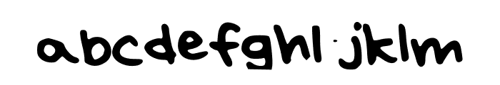 yeet Font LOWERCASE
