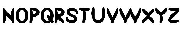 yesterday Font LOWERCASE